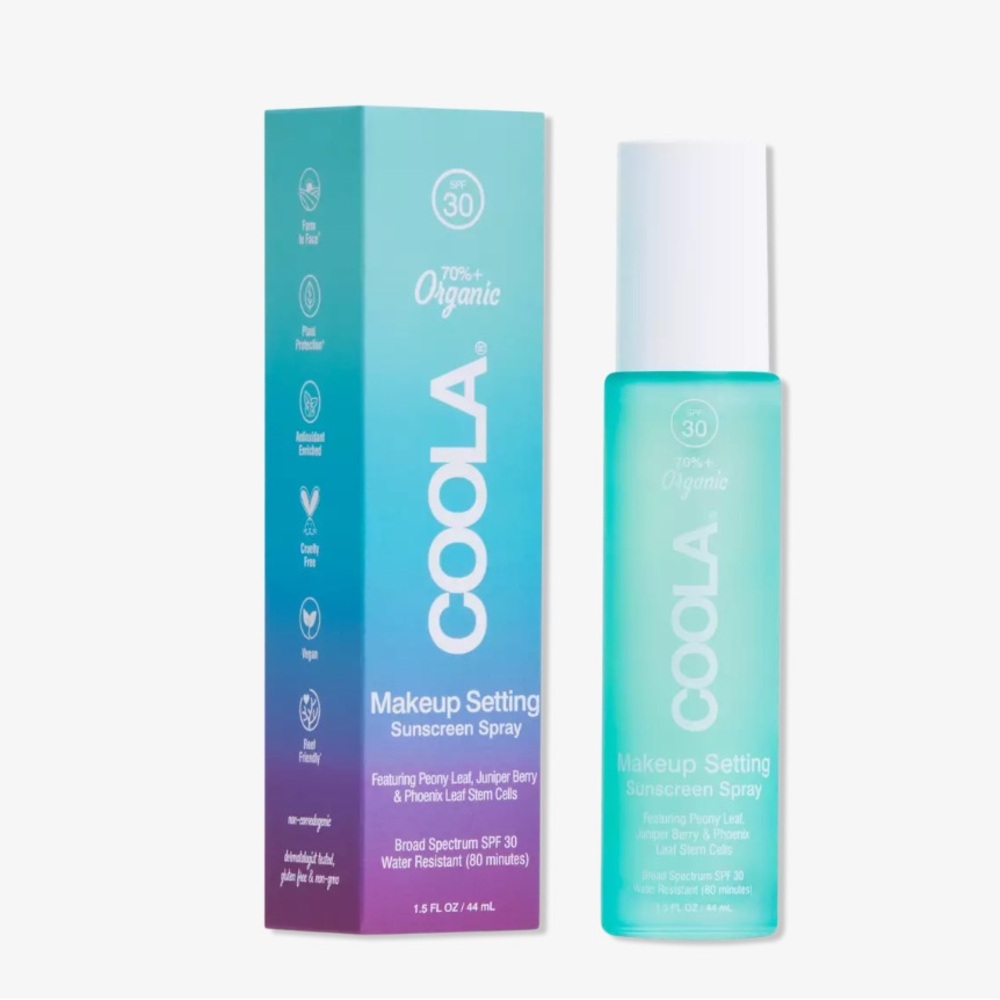 COOLA Makeup setting spray with SPF 30